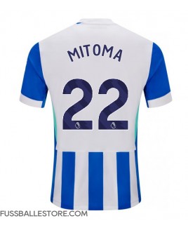 Günstige Brighton Kaoru Mitoma #22 Heimtrikot 2025-26 Kurzarm